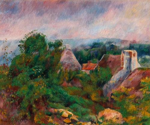 La Roche-Guyon, 1886, Auguste Renoir