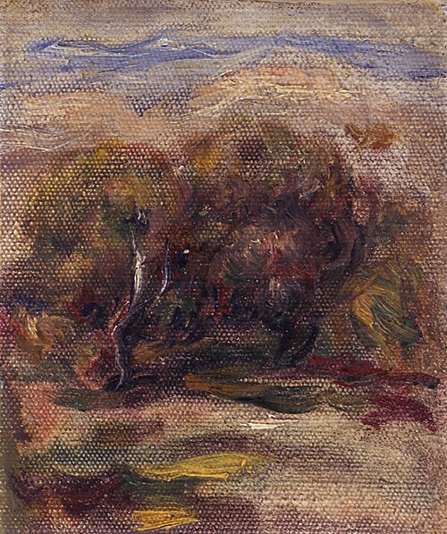 Les oliviers à Cagnes-sur-Mer, , Auguste Renoir