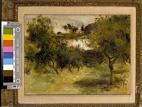 Landscape with Trees, , Pierre-Auguste Renoir