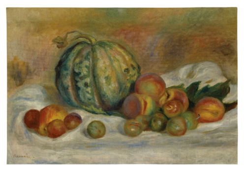 Melon et fruits, 1905, Auguste Renoir