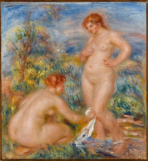 Deux baigneuses, 1918, Auguste Renoir