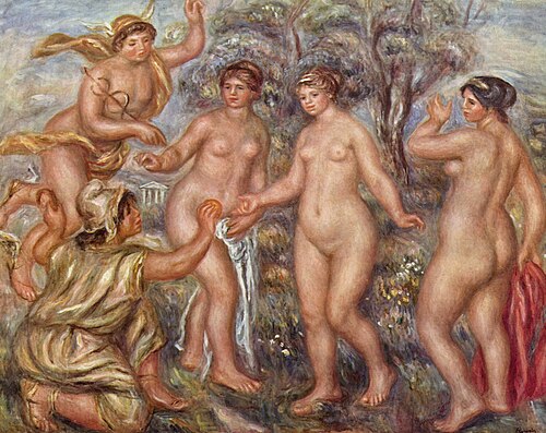 Le Jugement de Pâris, 1913, Auguste Renoir