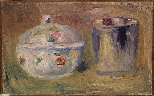 Sucrier et timbale, 1910, Auguste Renoir