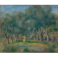 Avenue des oliviers, 1905, Auguste Renoir