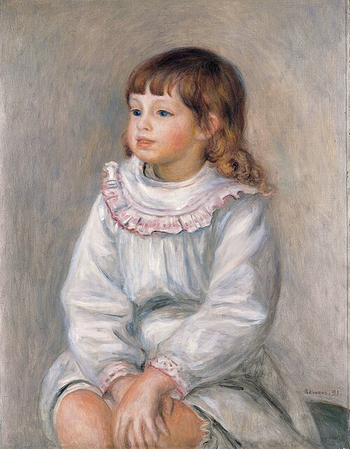 Portrait de Jacques Gallimard, 1891, Auguste Renoir