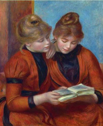 The Two Sisters, 1889, Pierre-Auguste Renoir