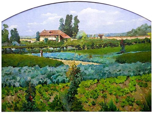 Paesaggio astigiano., 1850, Domenico Rabioglio