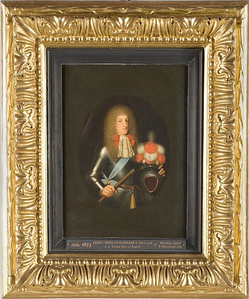 Georg, 1653-1708, prins av Danmark, 1680, Toussaint Gelton