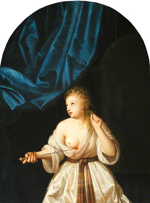 The Suicide of Lucretia, 1671, Toussaint Gelton