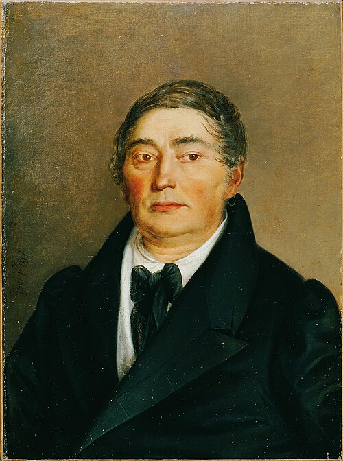 Portrait of a Man, 1841, Josef Hölzl