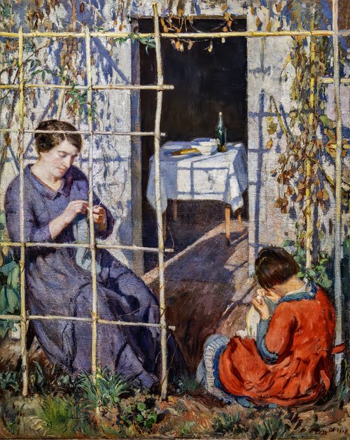 La maison de l'artiste, 1918, Umberto Moggioli