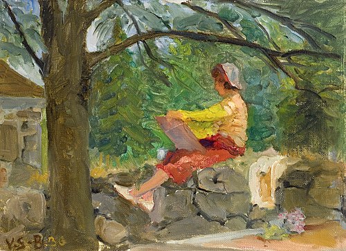 Artist Friend Drawing, 1936, Venny Soldan-Brofeldt