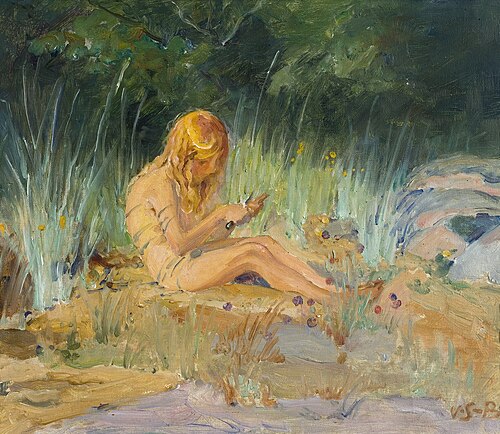 Antti at the Beach, , Venny Soldan-Brofeldt