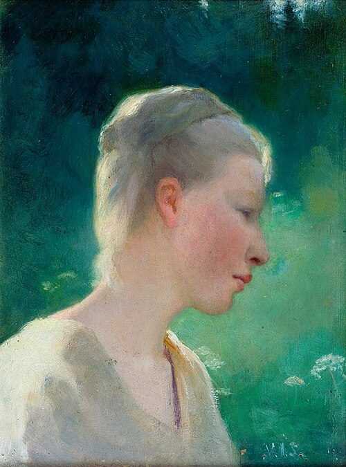 Young Woman, 1850, Venny Soldan-Brofeldt