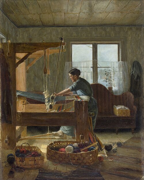 Weaver, 1884, Venny Soldan-Brofeldt