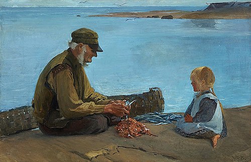 Grandfather’s Teachings, 1902, Venny Soldan-Brofeldt