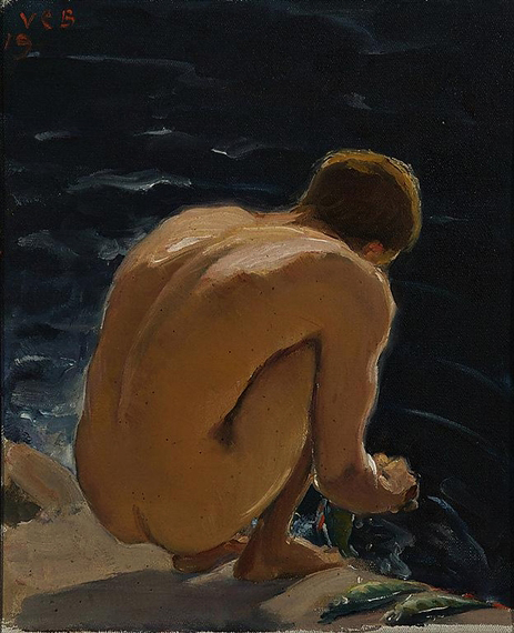 Boy on a Shore, 1945, Venny Soldan-Brofeldt