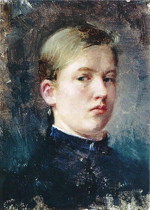 Self-Portrait, 1882, Venny Soldan-Brofeldt