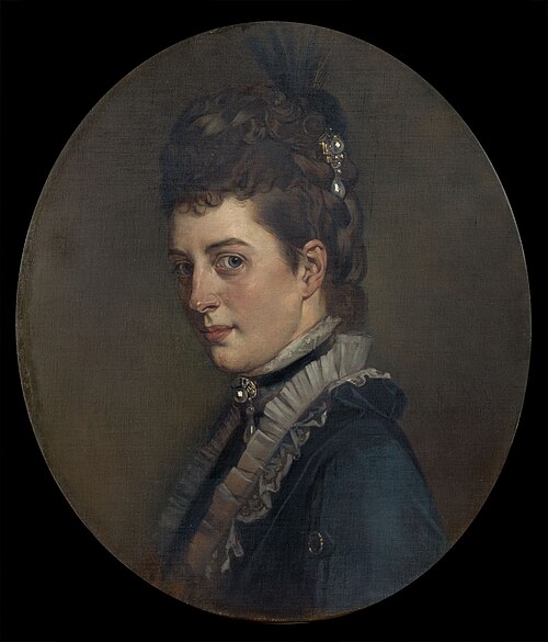 Alexandra, Princess of Wales(1844-1925), 1875, Rudolf Geyling