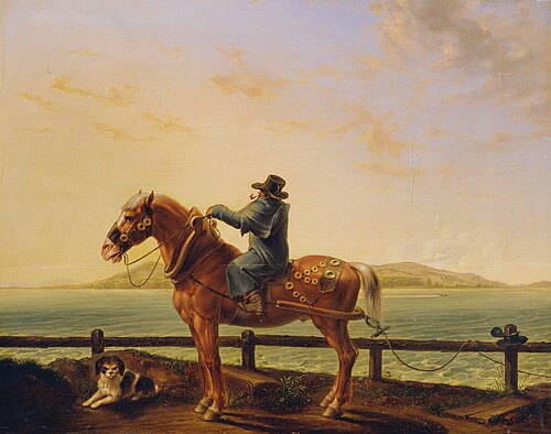 Schiffszieher, 1831, Sigmund Ferdinand Ritter von Perger