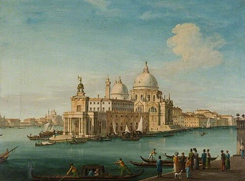 The Church of Santa Maria della Salute, Venice, 1825, Vincenzo Chilone