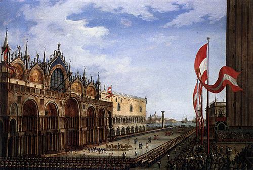 The Return of the Horses of San Marco, 1815, Vincenzo Chilone