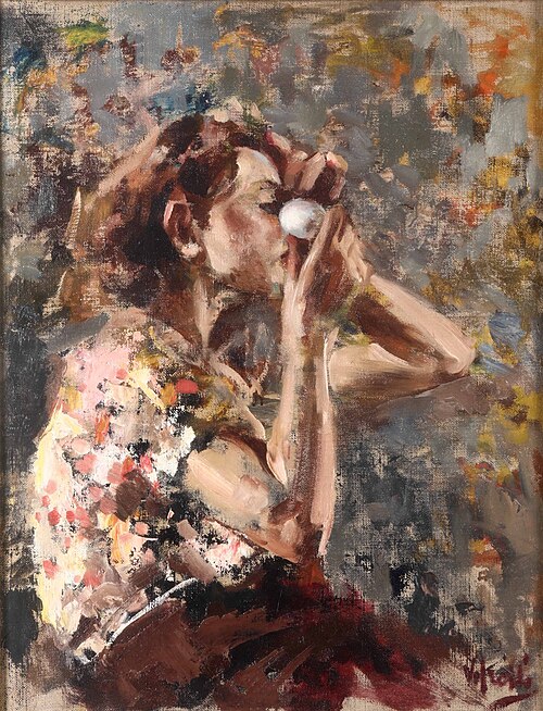 Hair in the egg, 1949, Vincenzo Irolli