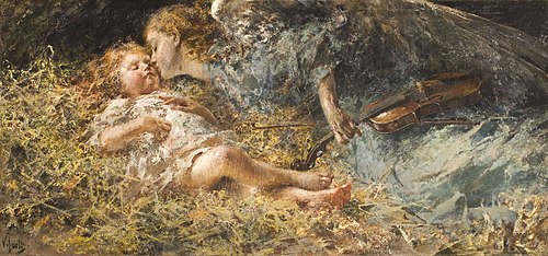 L'Ange musicien, 1900, Vincenzo Irolli