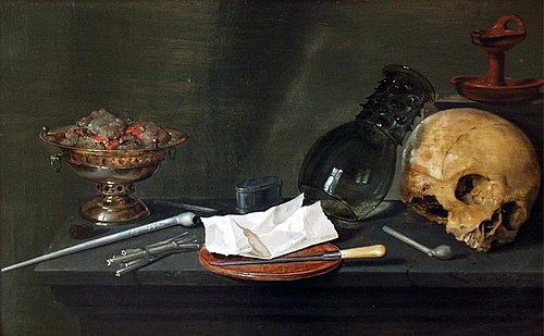 Vanité, 1628, Willem Claesz. Heda