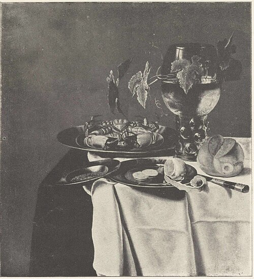 Le Tourteau, 1670, Willem Claesz. Heda