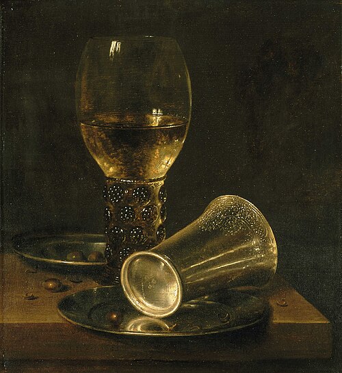 Nature morte à la timbale renversée, 1653, Willem Claesz. Heda