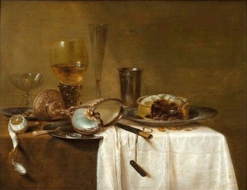 Still life with nautilus cup., 1641, Willem Claesz. Heda