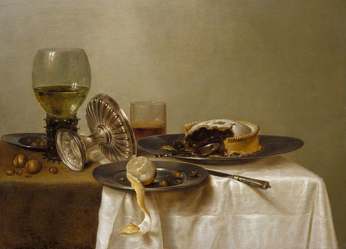 Still Life on a Table, 1638, Willem Claesz. Heda