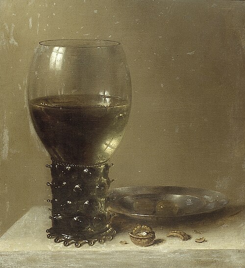 Still life with rummer, 1630, Willem Claesz. Heda