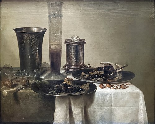 A Dessert, 1637, Willem Claesz. Heda