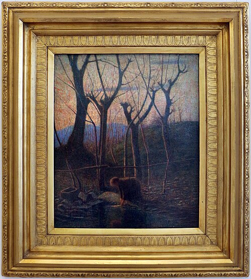 Alla sorgente tiepida, 1890, Vittore Grubicy de Dragon