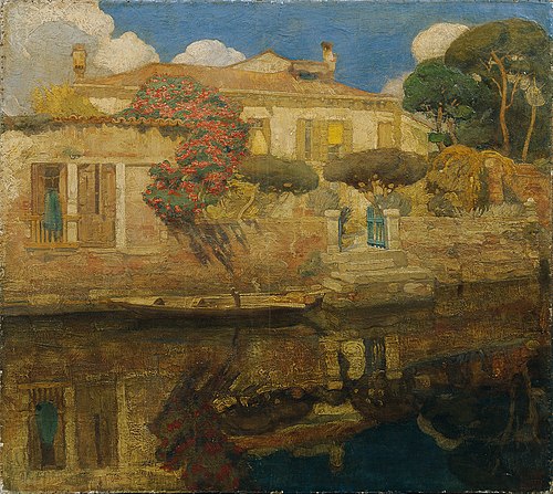 Das Haus des Malers, 1897, Vittore Zanetti Zilla