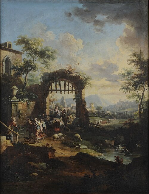 Tobie et l'Ange, 1750, Vittorio Amedeo Cignaroli