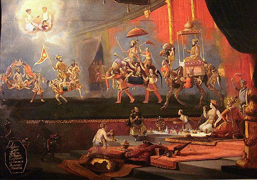 Shah Jahan and his four sons, 1650, Willem Schellinks