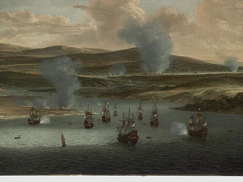 Tocht naar Chatham, 1667: de Nederlandse vloot in de monding van de Medway, 1668, Willem Schellinks