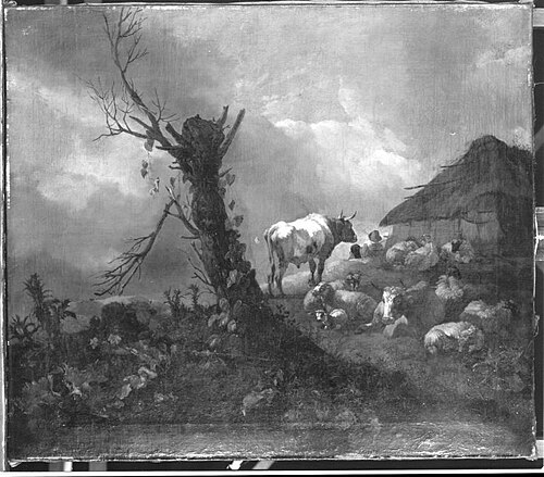 Ruhende Herde, 1665, Willem Romeyn