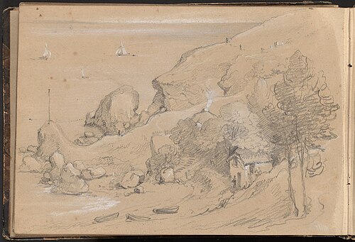 Babbacome Bay I, , William Brockedon