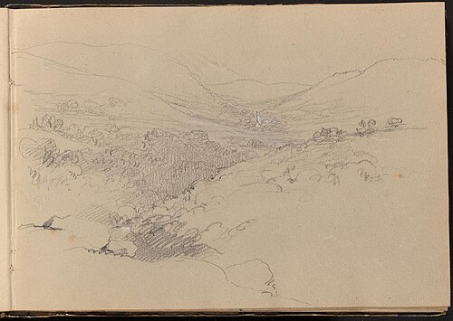 Valley Scene, , William Brockedon