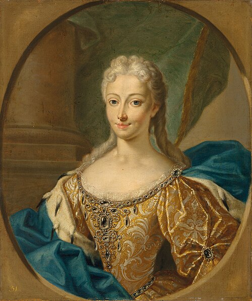 Portrait of Princess Maria Clementina Sobieska, , William Mosman