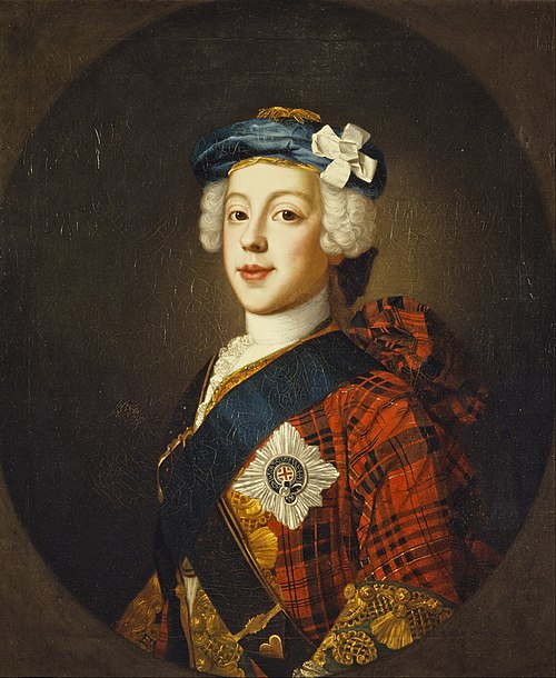 Prince Charles Edward Stuart, 1750, William Mosman