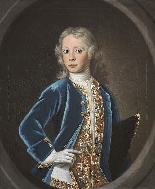 Lieutenant-Colonel Alexander Murray of Cringletie, 1719 - 1762, as a child, 1730, William Mosman