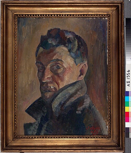 Autoportrait, 1923, Ilmari Aalto