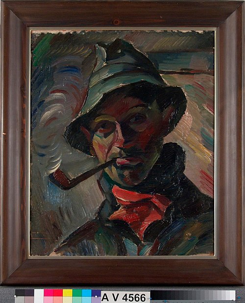 Autoportrait, 1920, Ilmari Aalto