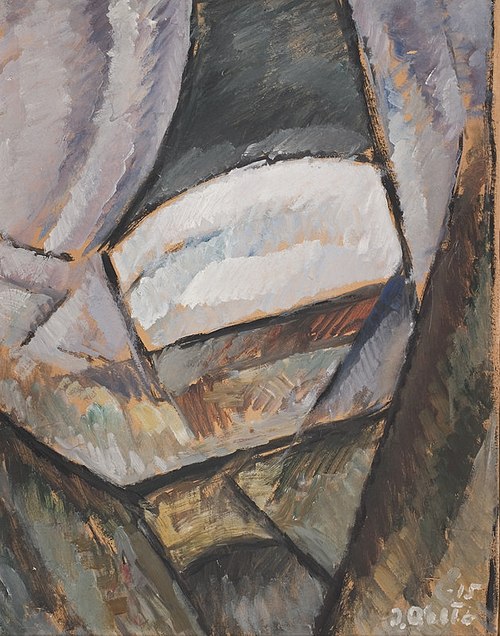 Cubistic composition, 1915, Ilmari Aalto