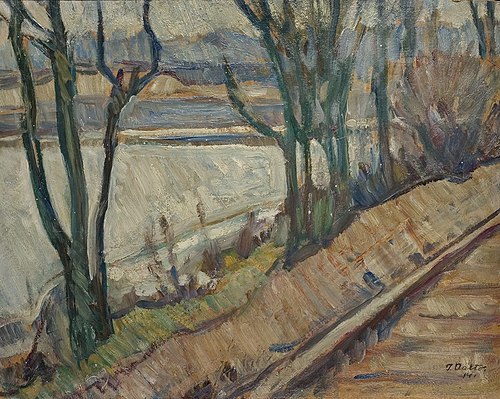 View from Töölö bay, 1914, Ilmari Aalto